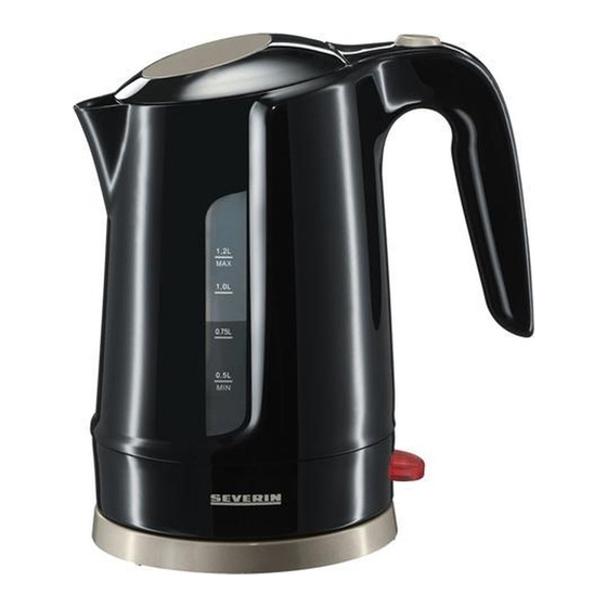 SEVERIN wk 3357 Gebrauchsanweisung