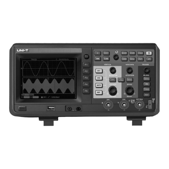 UNI-T UTD4152C Bedienungsanleitung