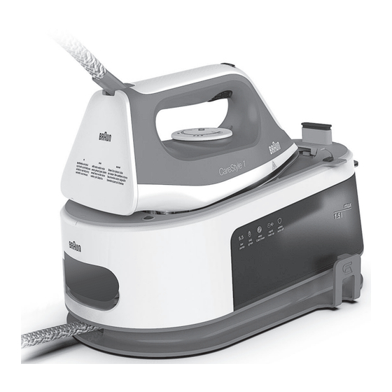 Braun CareStyle 1 IS1014VI Bedienungsanleitung