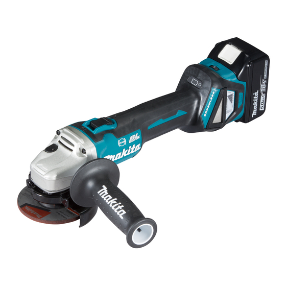Makita DGA411 Betriebsanleitung