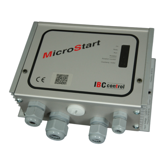 IBC control MicroStart Handbuch