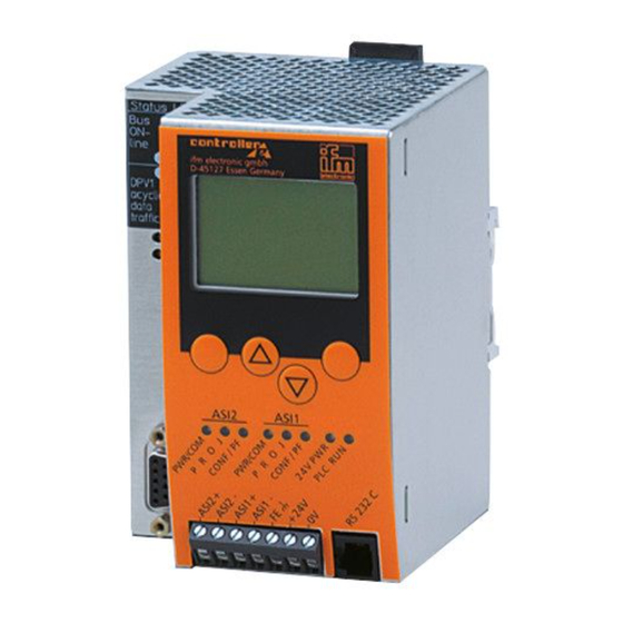 IFM Electronic AC1027 Montageanleitung