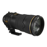 Nikon AF-S Nikkor ED 300mm f/2.8 D IF Gebrauchsanseisung