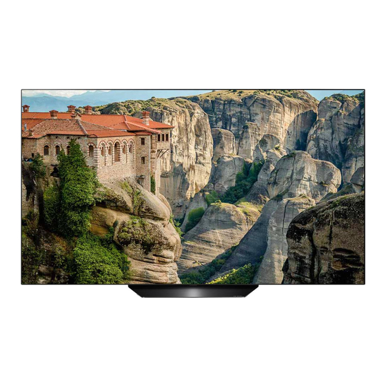 LG OLED55B9 Kurzanleitung