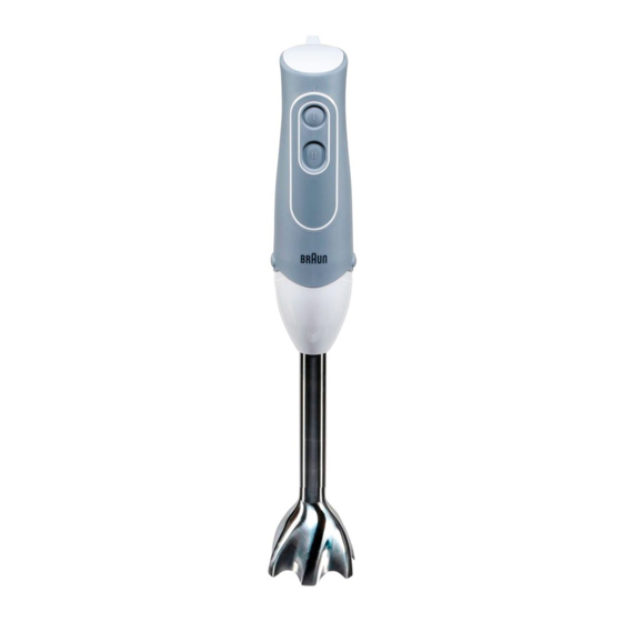 Braun Minipimer 5  series Bedienungsanleitung