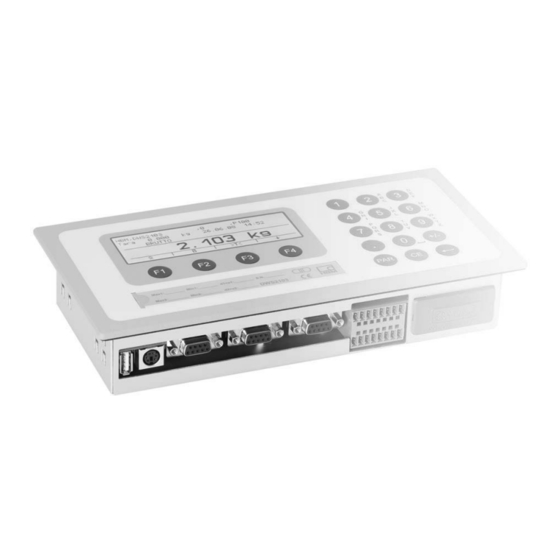 HBM DWS2103 Kurzanleitung