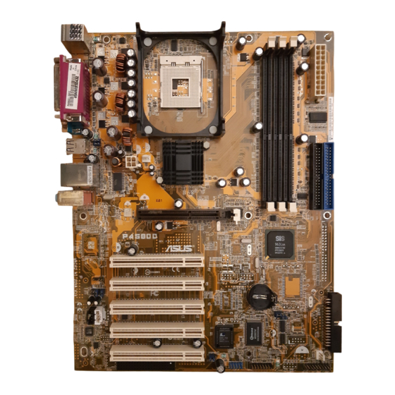 Asus P4S800-X Benutzerhandbuch