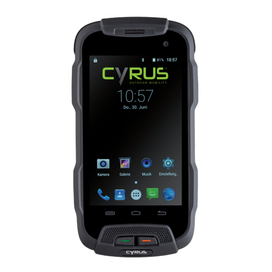 Cyrus CS23 XTREME Bedienungsanleitung