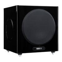 Monitor Audio GOLD W12 Bedienungsanleitung