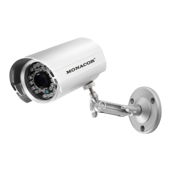 Monacor Security TVCCD-152SET Kurzanleitung