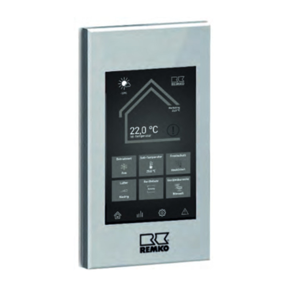 REMKO SC-1 Smart-Com Bedienungs- Und Installationsanleitung
