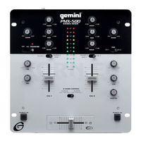 Gemini PMX-500 Bedienungsanleitung