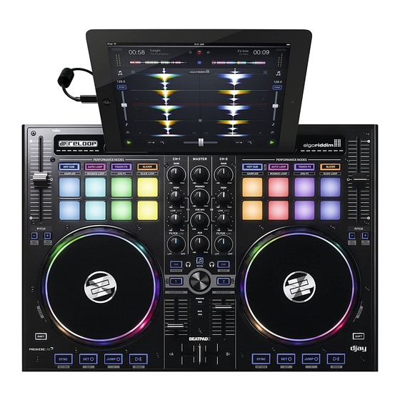 Reloop beatpad Bedienungsanleitung