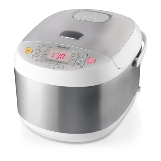 Maxwell MW-3807 ST Betriebsanweisung