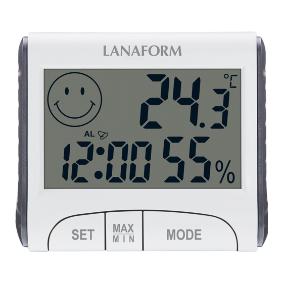 Lanaform LA120701 Bedienungsanleitung