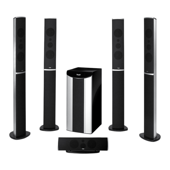 Teufel LT 6 THX Select Technische Beschreibung Und Bedienungsanleitung
