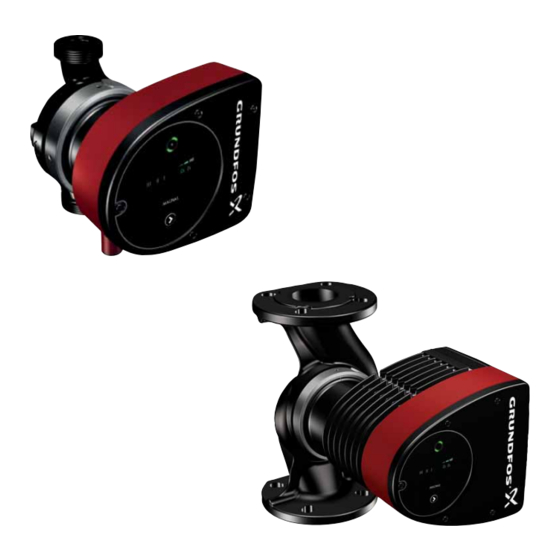 Grundfos MAGNA1 25-40 Montage- Und Betriebsanleitung