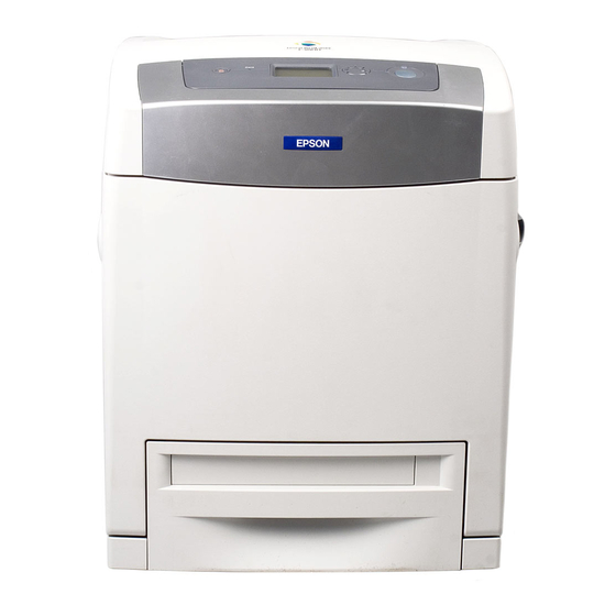 Epson AcuLaser C3800 Series Handbuch