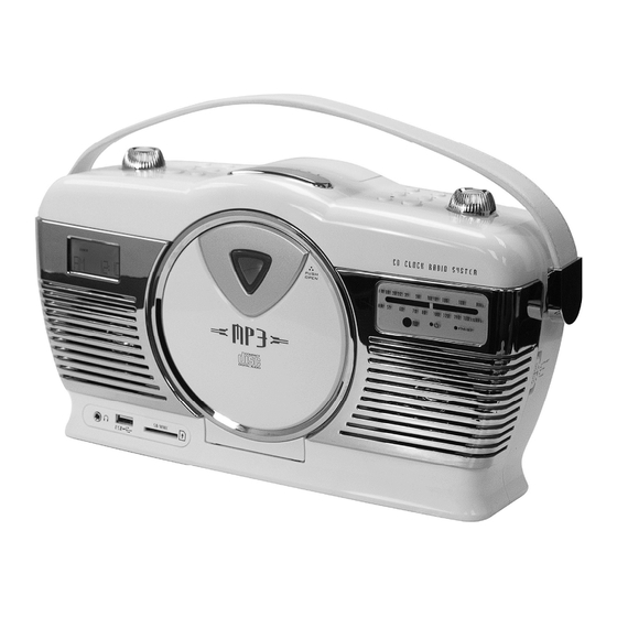SOUNDMASTER high line RCD1350WS Bedienungsanleitung