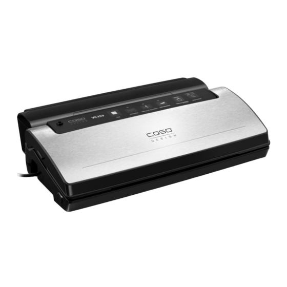 CASO DESIGN VC350 Handbücher