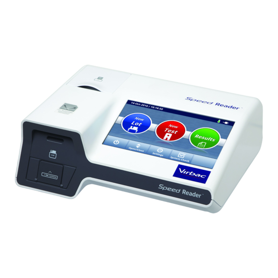 Virbac Speed Reader Benutzerhandbuch