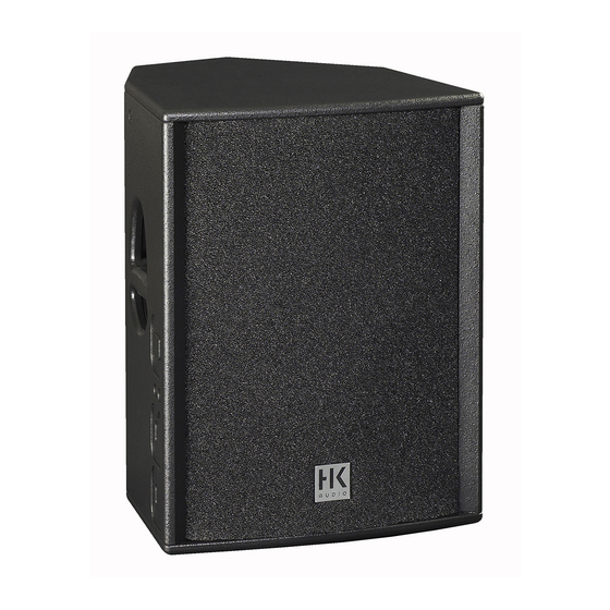 HK Audio PREMIUM PR:O Bedienungsanleitung