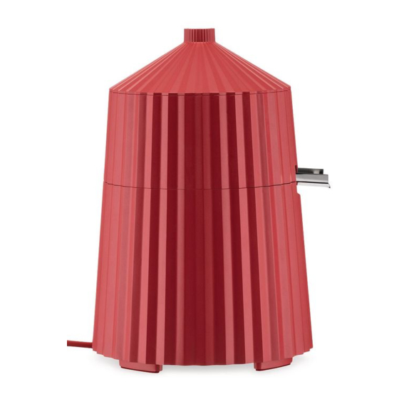 Alessi MDL07 Bedienungsanleitung