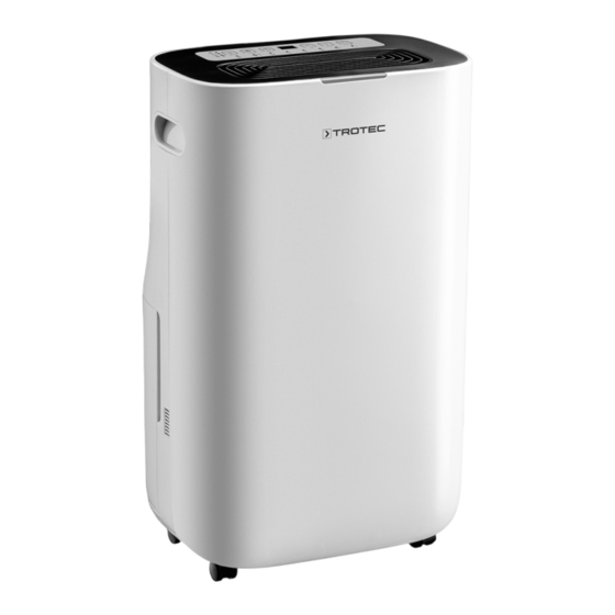 Trotec TTK 70 HEPA Bedienungsanleitung