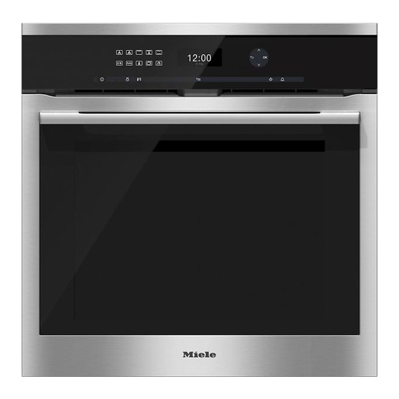 Miele H6361BP Gebrauchsanweisung Und Montageanweisung