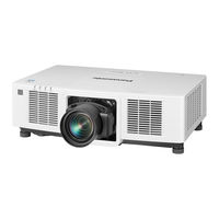 Panasonic PT-MZ10KLBE Bedienungsanleitung