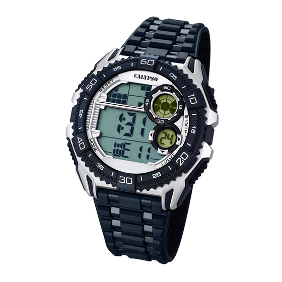 Calypso Watches IKMD13293TR DIGITAL Betriebsanleitung