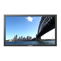 Samsung SyncMaster 460MXn Benutzerhandbuch