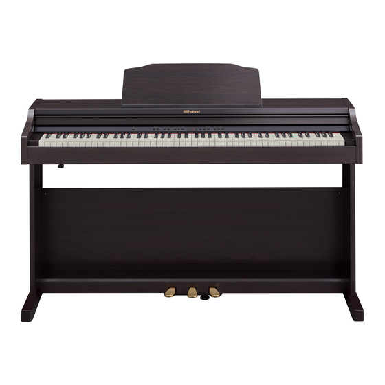 Roland RP501R Bedienungsanleitung
