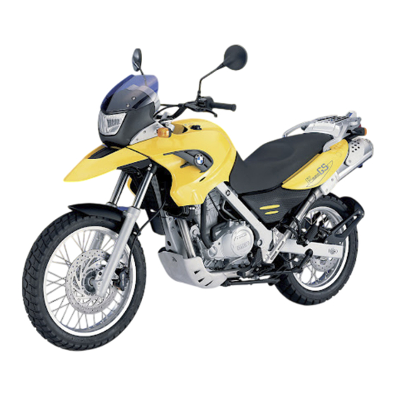 BMW F 650 GS Reparaturanleitung