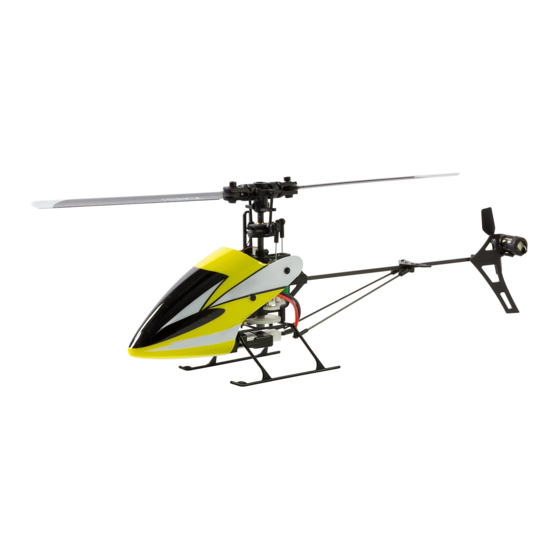 XciteRC Flybarless 245 Trainer V2.0 Bedienungsanleitung