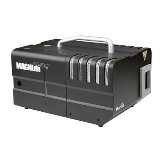 Martin Magnum 2500HZ Bedienungsanleitung