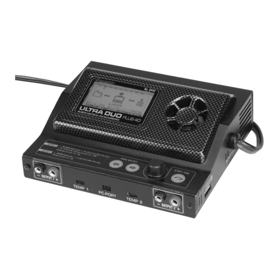 GRAUPNER ULTRA DUO PLUS 40 Handbücher