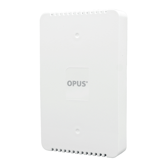 Opus IQ DOT Installations- Und Bedienungsanleitung