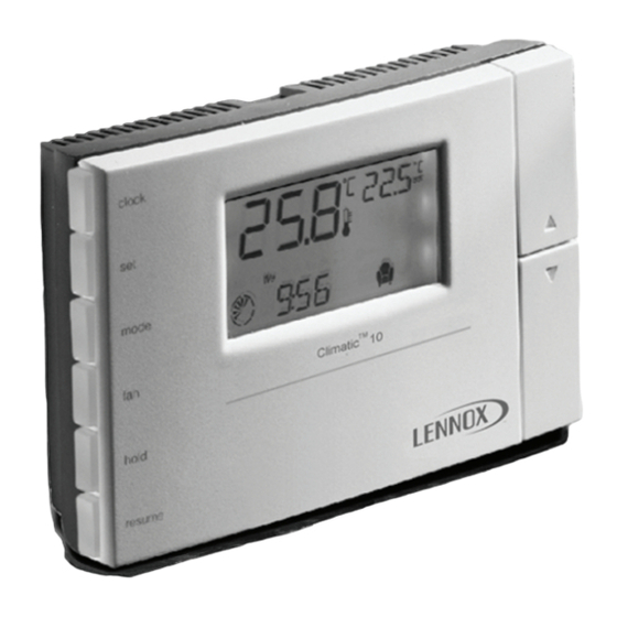 Lennox A122C-A123H Bedienungsanleitung