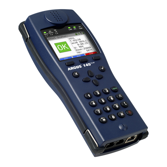 Argus 145 plus Handbuch