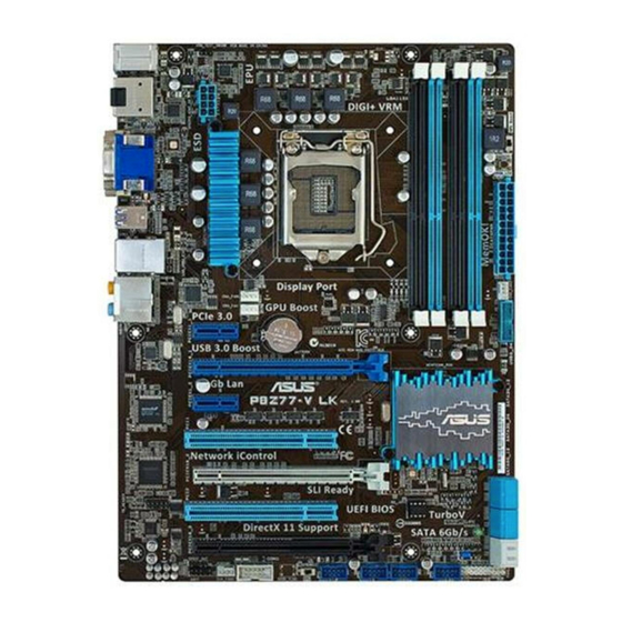 Asus P8Z77-V LK Handbuch