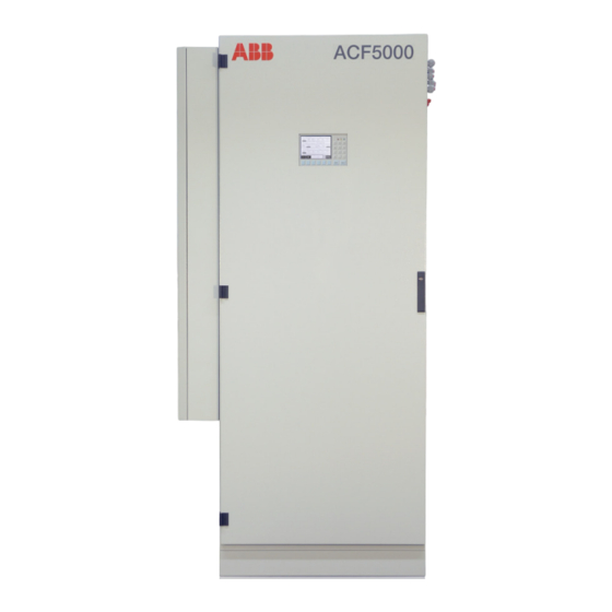 ABB ACF5000 Betriebsanleitung