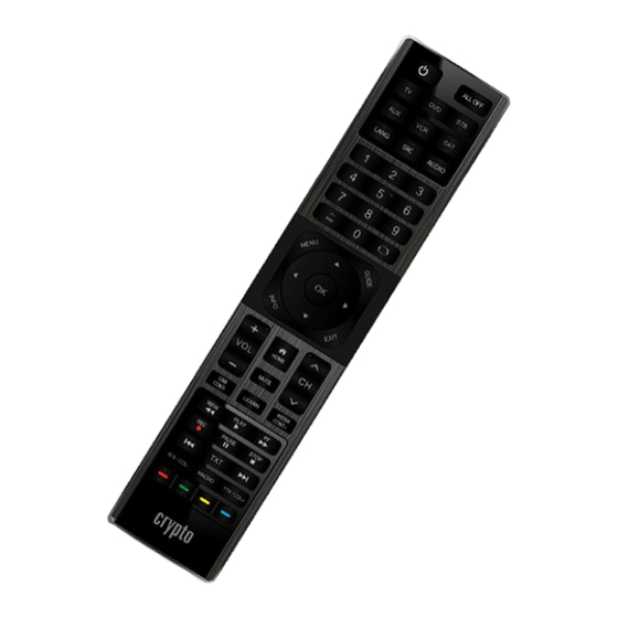 Crypto URC-605 Bedienungsanleitung