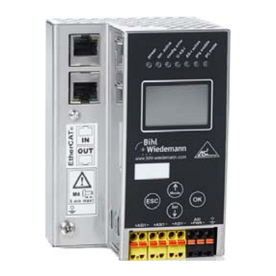 bihl+Wiedemann BWU3058 Montageanweisung