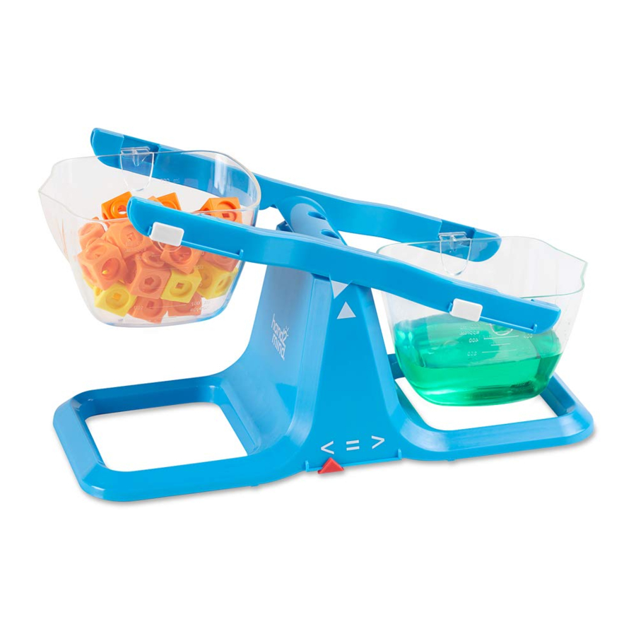 hand2mind Nestable Bucket Balance 93402 Bedienungsanleitung