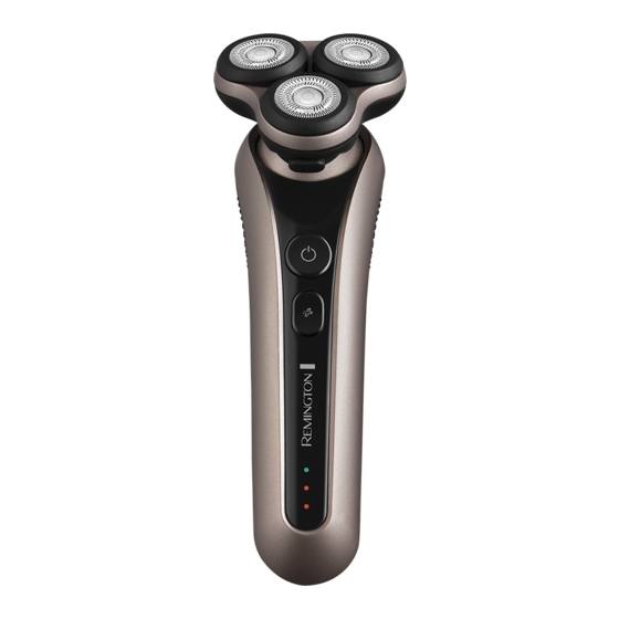 Remington X7 Limitless Rotary Shaver Bedienungsanleitung