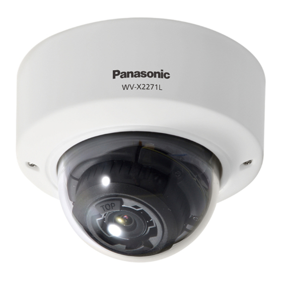Panasonic WV-X2271L Allgemeine Informationen