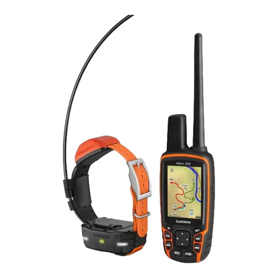 Garmin Astro 320 Benutzerhandbuch