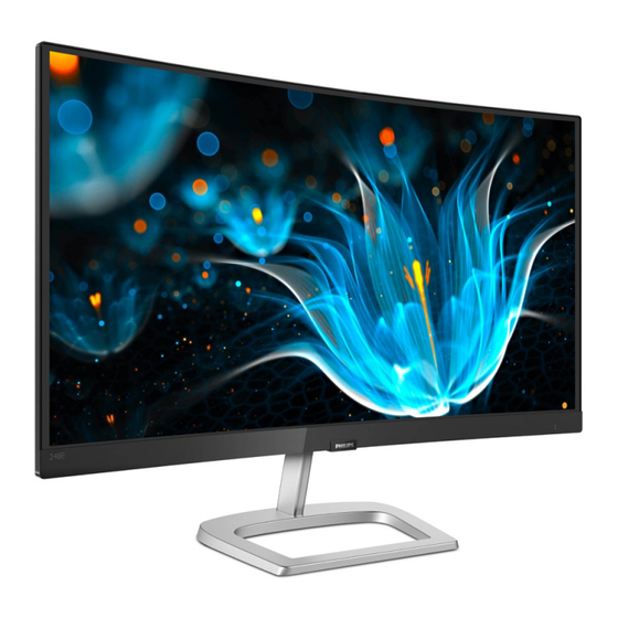 Philips E line 248E9 Bedienungsanleitung