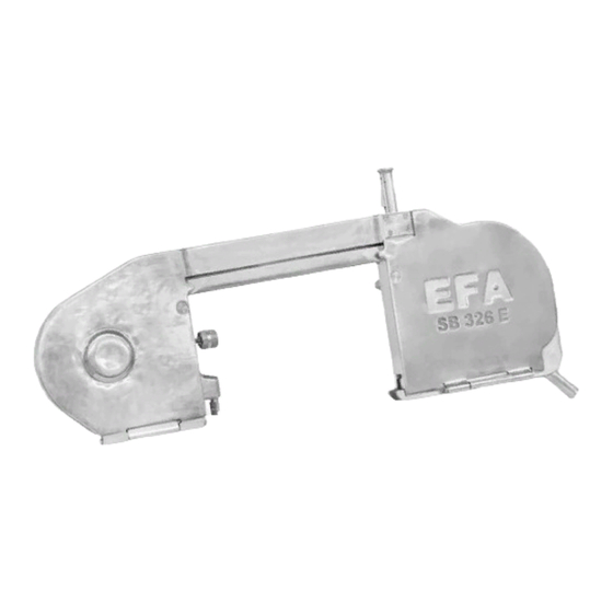 EFA SB 326 E Originalbetriebsanleitung